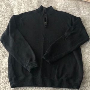 Eddie Bauer quarter zip sweater